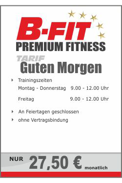 Guten Morgen - Für die vormittags trainierer